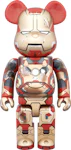 Bearbrick x Iron Man Mark XLII Damaged 1000% Multi - GB