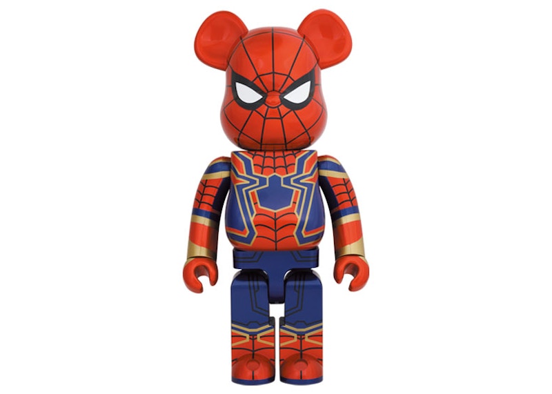 Bearbrick Iron Spider-man Avengers End Game (2021 Version) 1000%