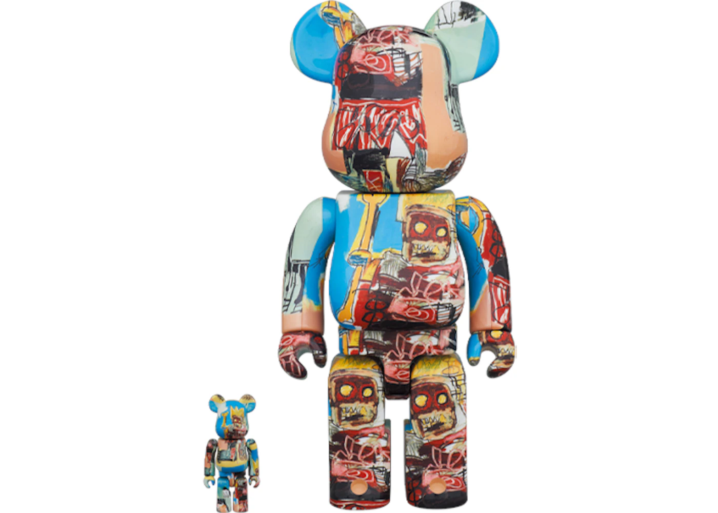 BiSH 6体セット BE@RBRICK 100%&400% Bearbrick JEAN-MICHEL BASQUIAT #6 100% & 400% Set - US