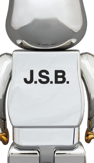 Bearbrick JSB 100% u0026 400% Set Chrome - US