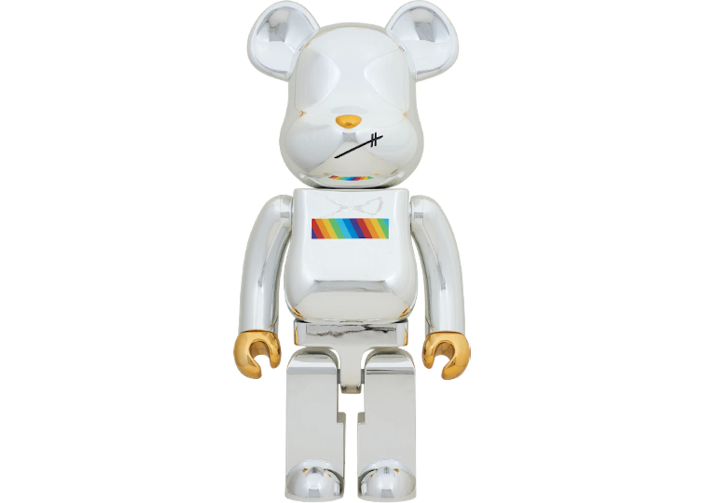 BE@RBRICK J.S.B. 3RD Ver. 1000% Bearbrick J.S.B. 1000% Silver - US