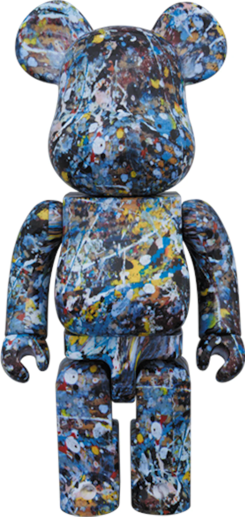 Bearbrick Jackson Pollock Studio 400% Multi