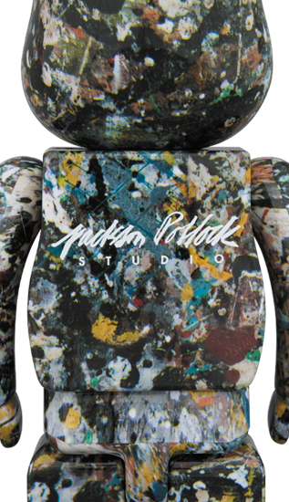 Bearbrick Jackson Pollock Studio Ver2.0 100% u0026 400% Set Multi - US
