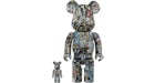 Bearbrick Jackson Pollock Studio Ver2.0 100% & 400% Set Multi