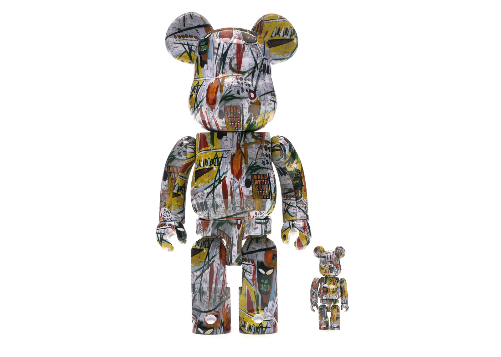 Bearbrick Jean-Michel Basquiat 100% & 400% Set Multi