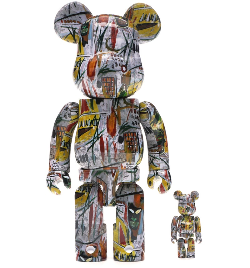 Bearbrick Jean-Michel Basquiat 100% 400% Set Multi US