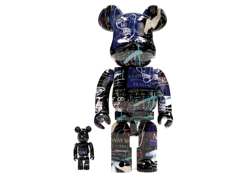 Bearbrick Jean-Michel Basquiat #7 100% & 400% Set - US