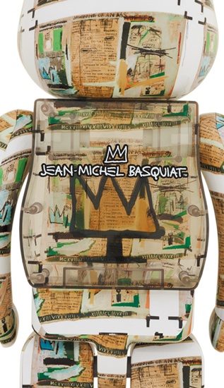 Bearbrick Jean-Michel Basquiat (King Pleasure) 1000% - JP