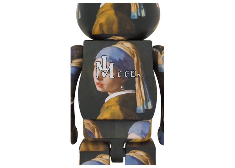 Bearbrick Johannes Vermeer (Girl with a Pearl Earring) 1000% - US