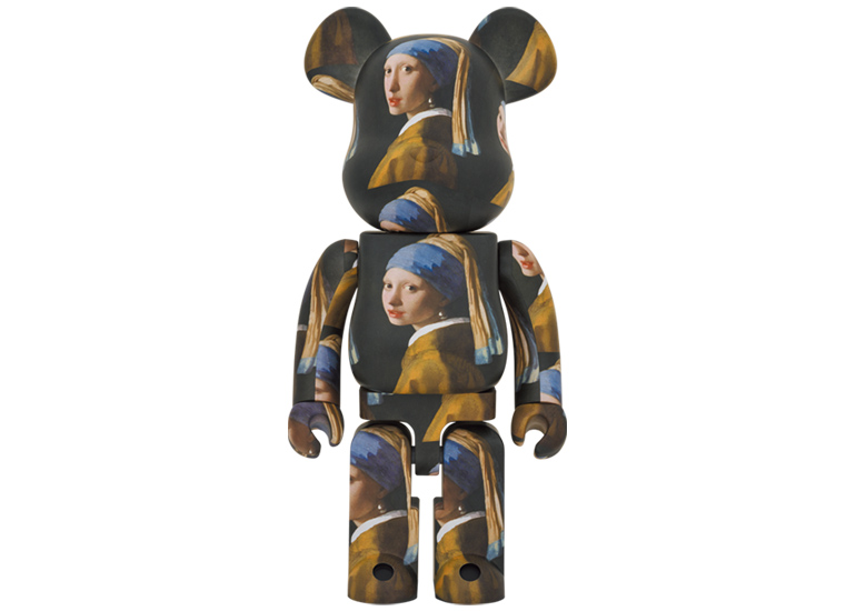 bearbrick  girl with a pearl earring