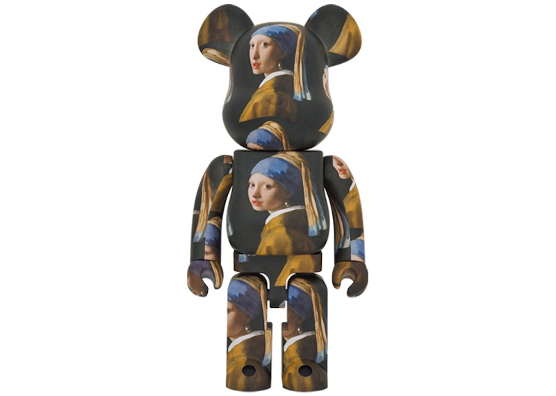 Bearbrick Johannes Vermeer (Girl with a Pearl Earring) 1000% - US