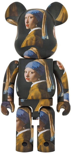Bearbrick Johannes Vermeer (Girl with a Pearl Earring) 1000% - US