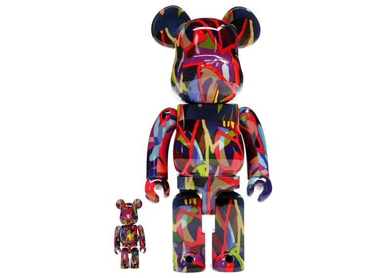 BE@RBRICK KAWS TENSION 100%u0026400%-