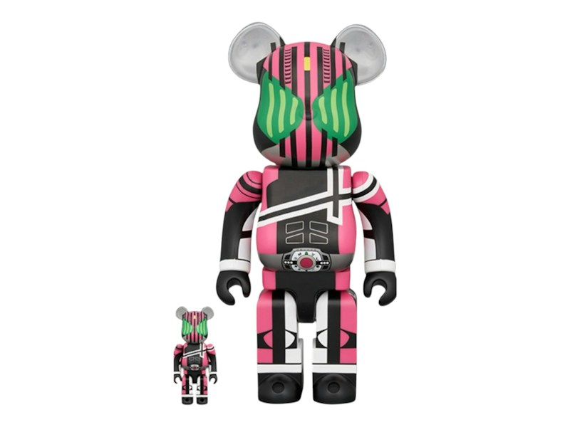 Bearbrick Kamen Rider Decade 100% & 400% Set