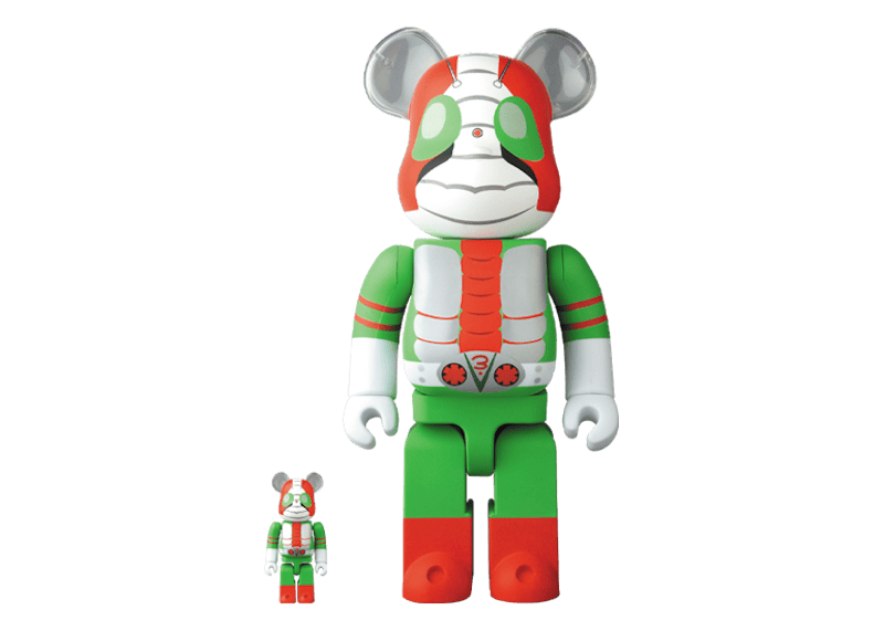 Bearbrick Kamen Rider V3 100% e 400%