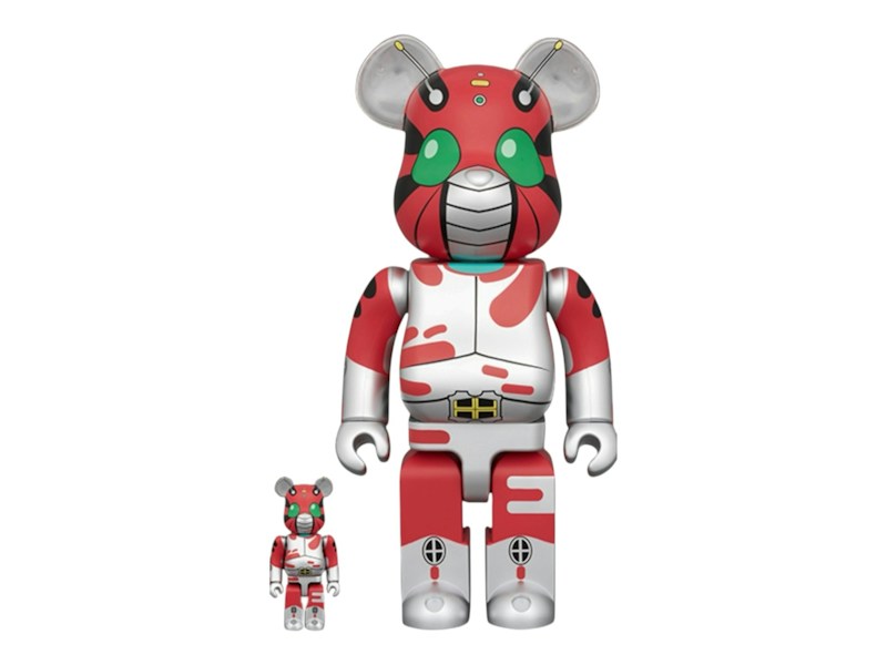 Bearbrick Kamen Rider ZX 100% & 400% Set