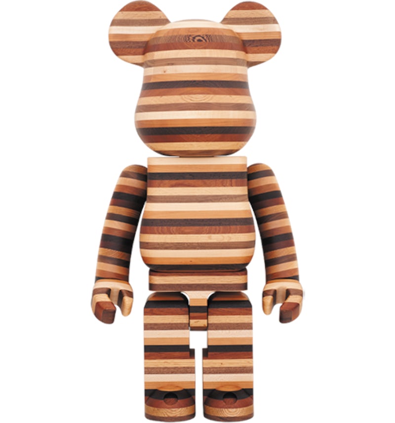 Bearbrick Karimoku Horizon 1000% Wood - US Bearbrick Karimoku Horizon 1000% Wood - US