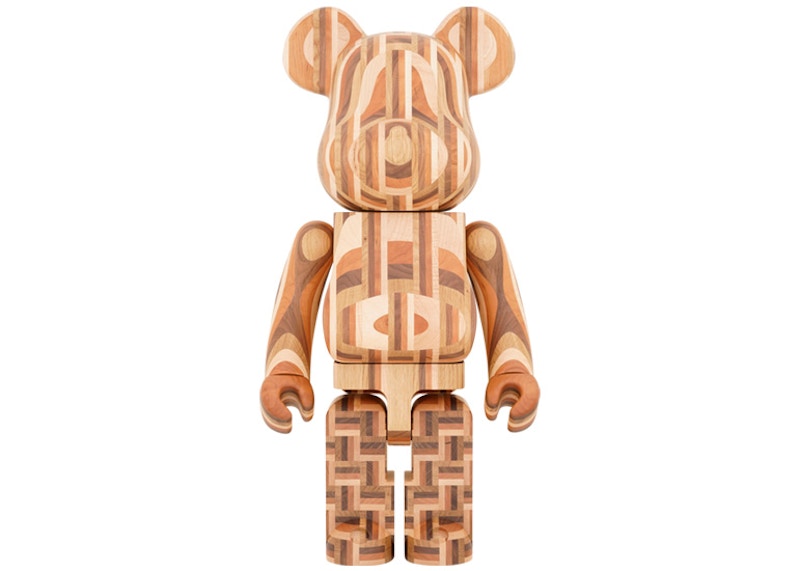 Bearbrick Karimoku Horizon 1000% Wood - US