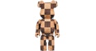 Bearbrick Karimoku x Fragment (Polygon) 400% Wood - US Bearbrick Karimoku x Fragment (Polygon) 400% Wood - US