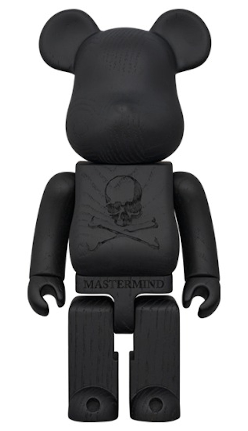 Bearbrick x mastermind Japan Black Chrome Ver. 1000% - JP