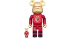 Bearbrick Kashima Antlers 30th Anniversary 100% & 400% Set