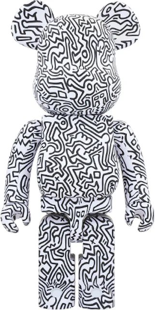 Bearbrick Keith Haring #4 1000% White - US