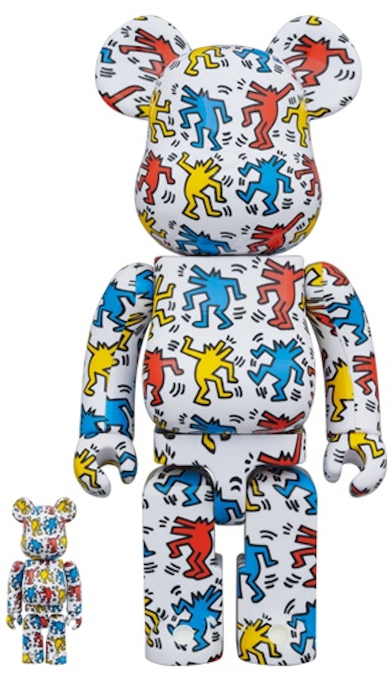 Bearbrick Keith Haring #1 100% & 400% Set Multi - US