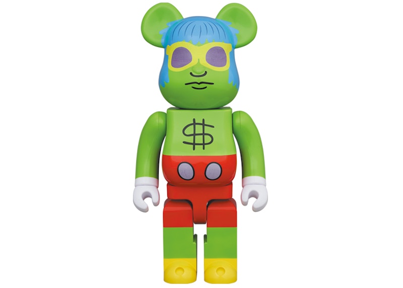 【無料配達】新品 BE@RBRICK Andy Mouse 1000％ MEDICOM TOY ベアブリック kaws カウズ BASQUIAT BANKSY Keith Haring WARHOL キューブリック、ベアブリック