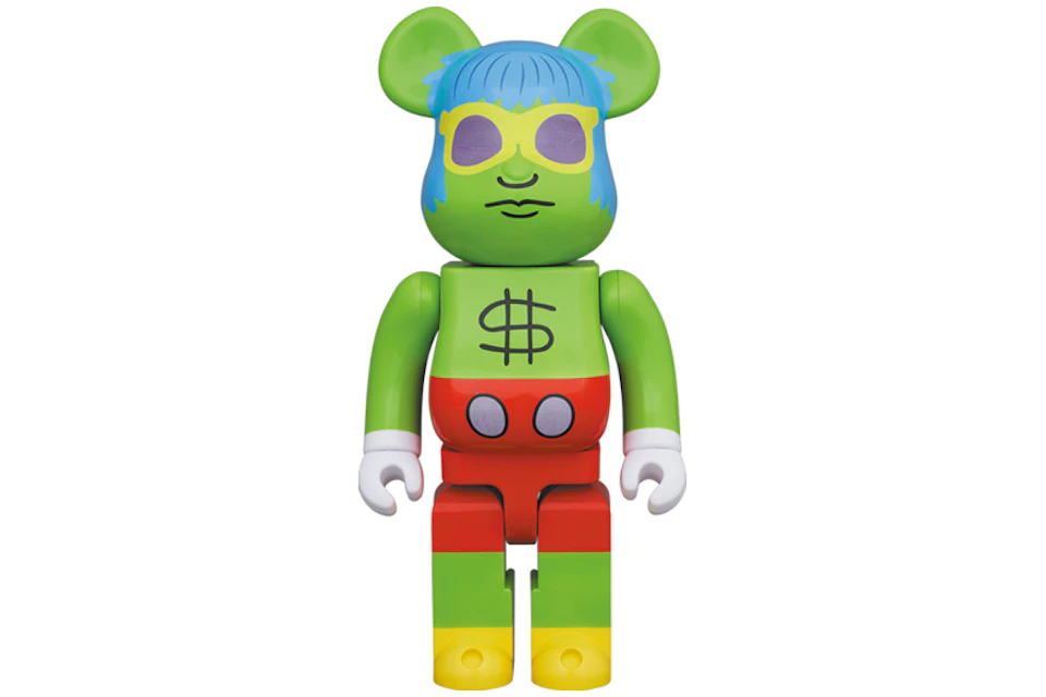 Bearbrick Keith Haring Andy Mouse 400%