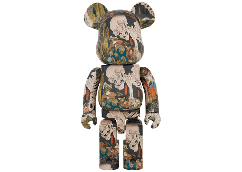 Bearbrick Utagawa Kuniyoshi (The Haunted Old Palace at Soma) 1000