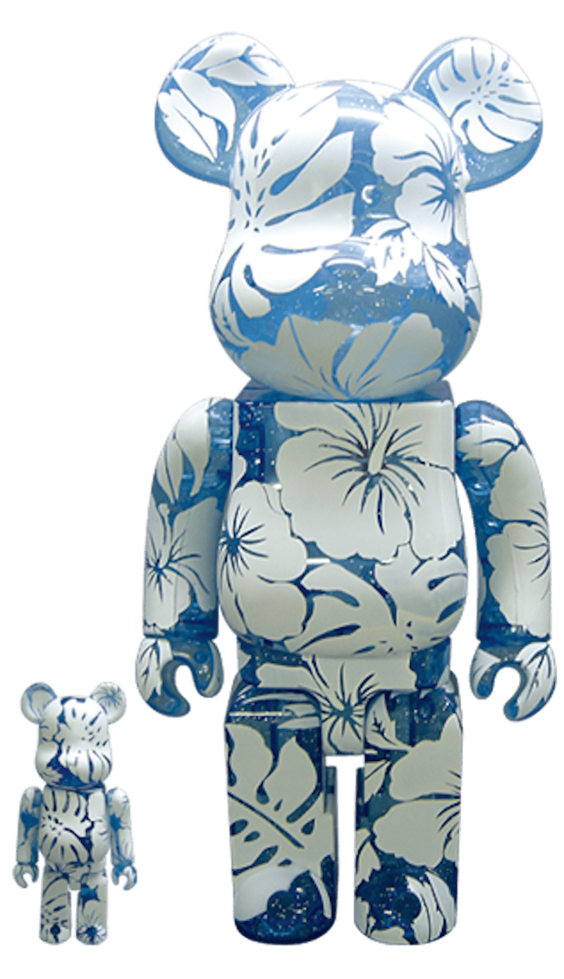 Bearbrick Leilow 400% Blue