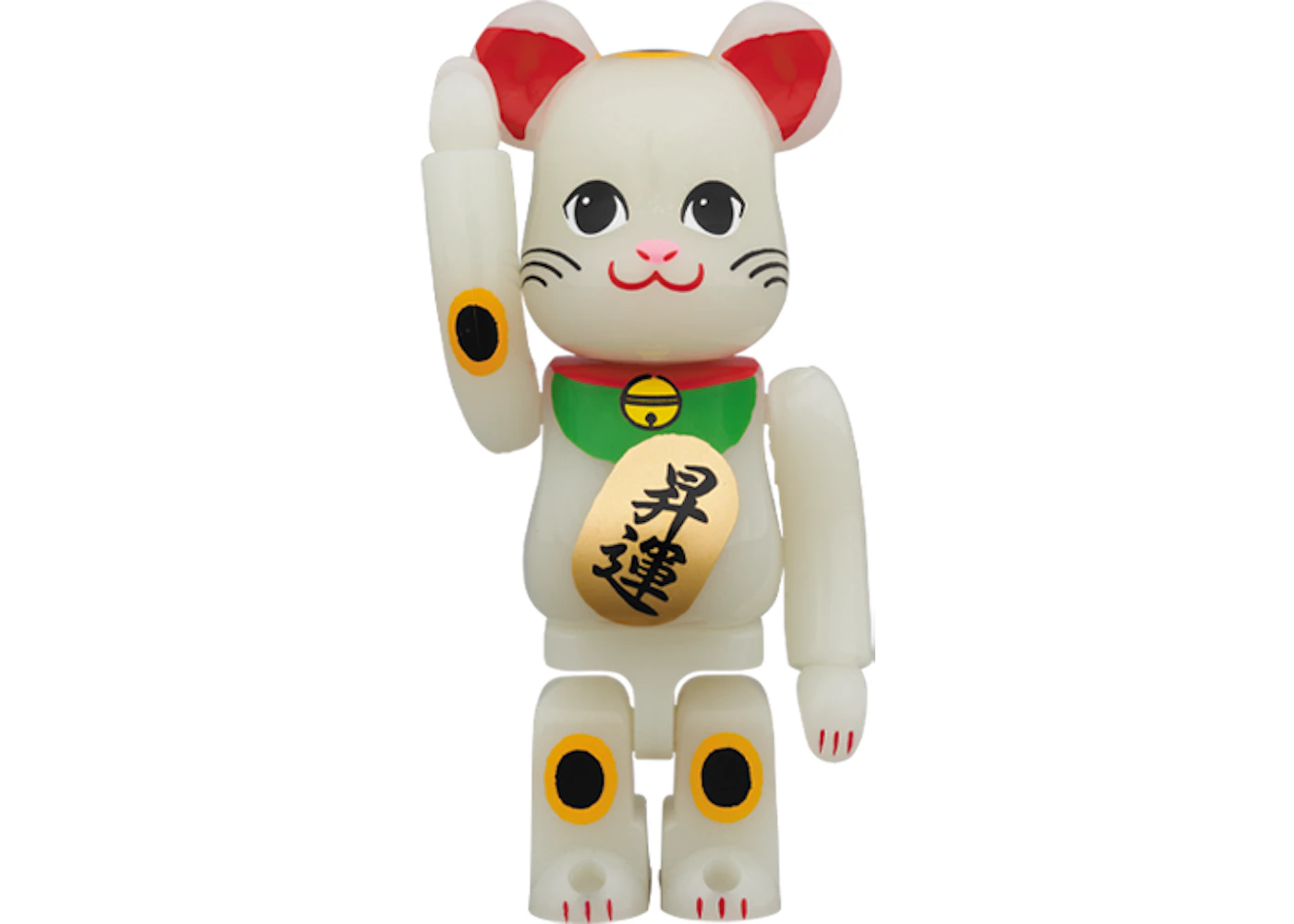 Bearbrick Lucky Cat 100% phosphorescent - US Bearbrick Lucky Cat 100% phosphorescent - US