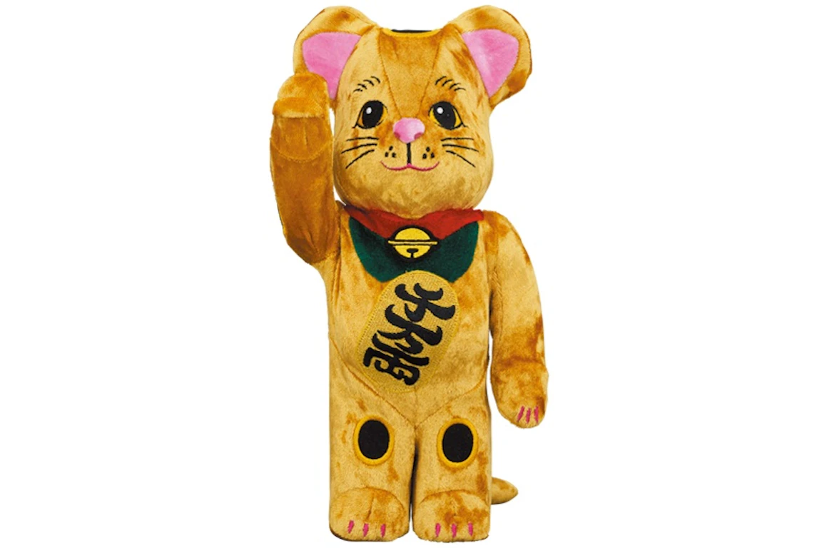Bearbrick Lucky Cat Gold Costume Edition 400%
