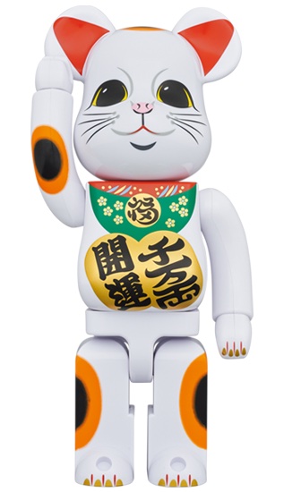 Bearbrick Lucky Cat Good Luck Ten Million Ryo 1000% - US