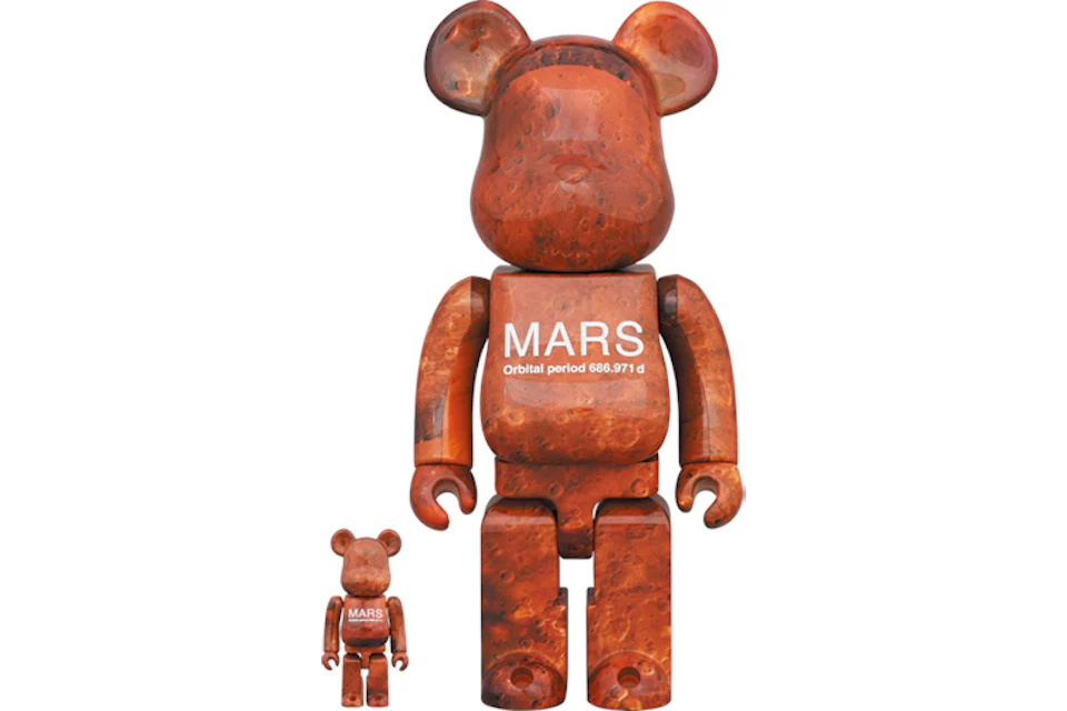 Bearbrick MARS 100% & 400% Set