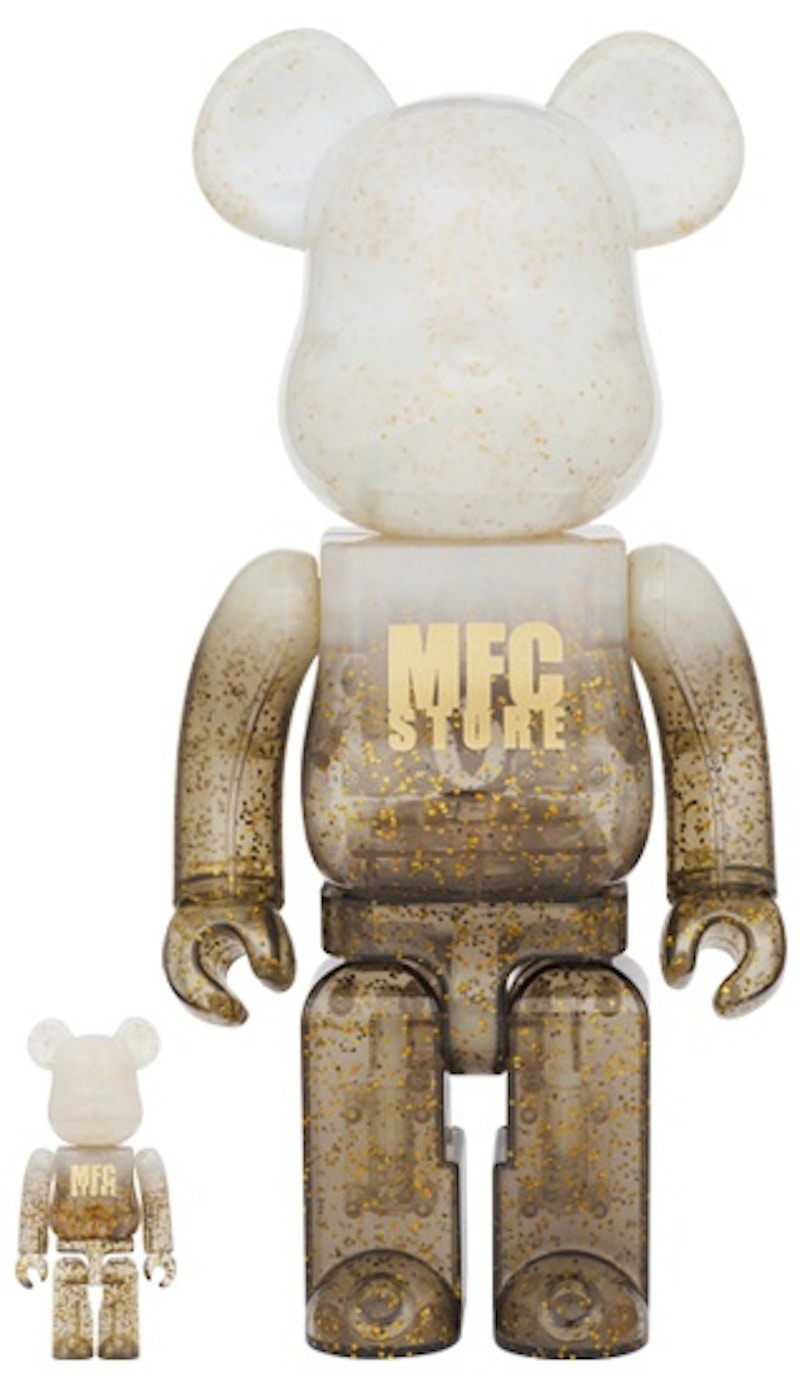 Bearbrick MFC Store 5th Anniversary 100% & 400% Set - GB