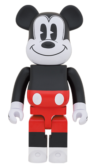 Bearbrick MICKEY MOUSE 2020 1000% R&W Ver.