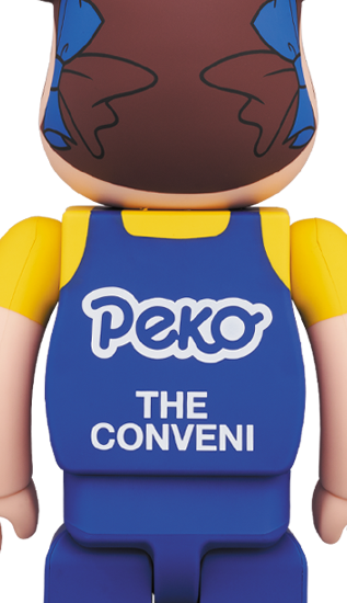 Bearbrick MILKY THE CONVENI PEKO 100% u0026 400% Set of 2 - US