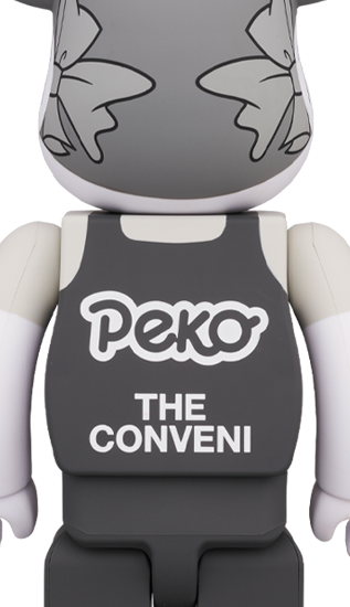 Bearbrick MILKY THE CONVENI PEKO 100% u0026 400% Set of 2 - US