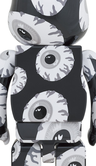 Bearbrick MISHKA 1000% Monochromatic - US