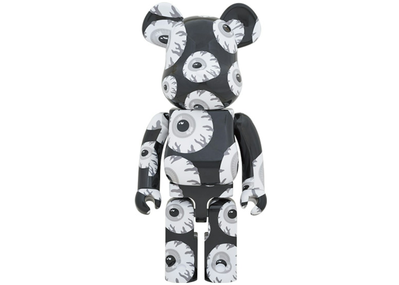 Bearbrick Mishka 1000 Monochromatic