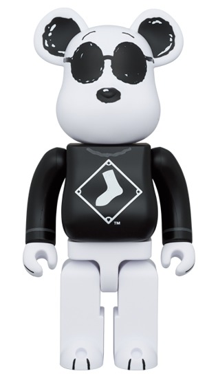 Bearbrick MLB x Peanuts Snoopy (White Sox) 1000% - US