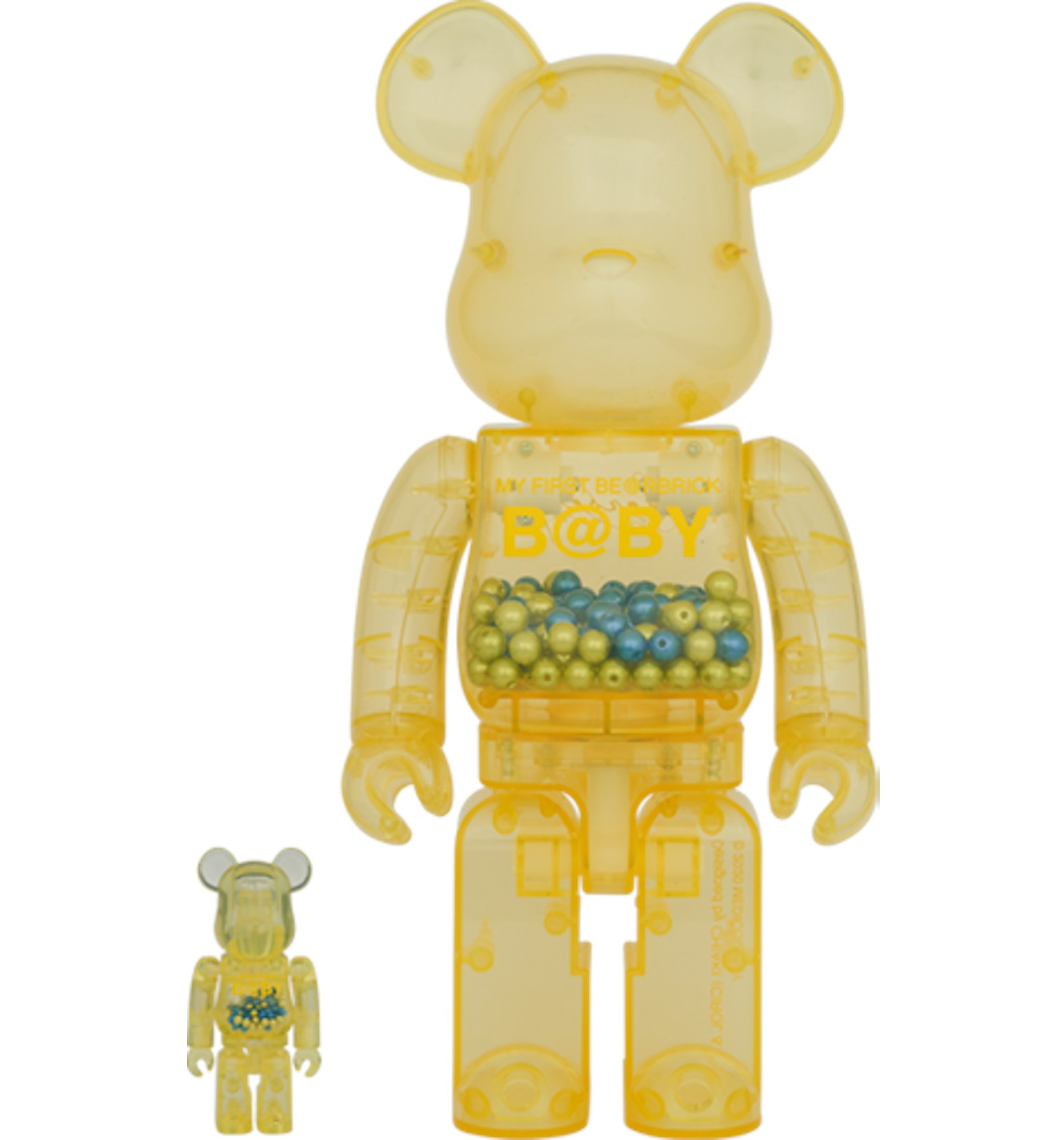 Bearbrick MY FIRST B@BY INNERSECT 2020 100% & 400% Set - US