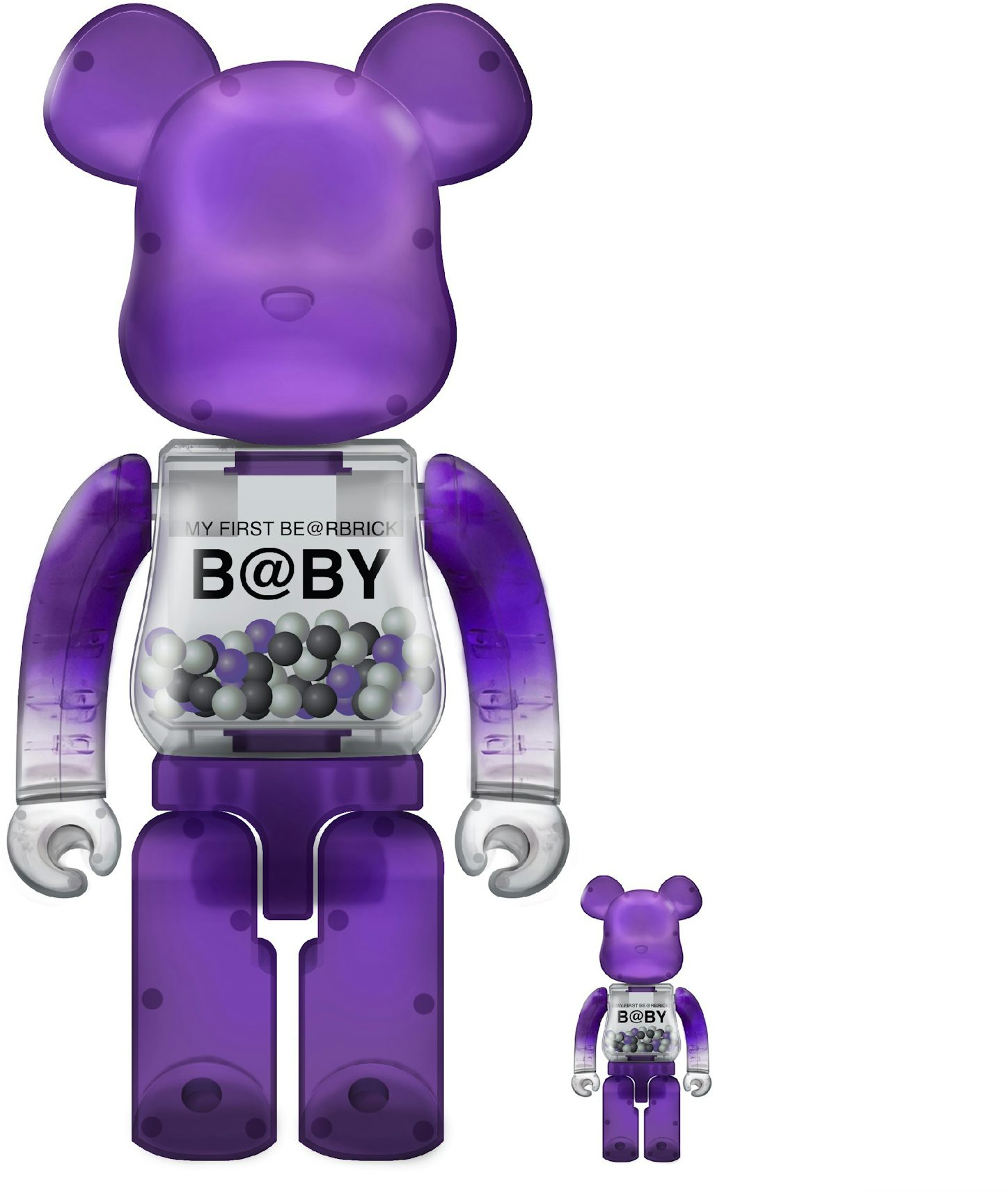 100%/400% Bearbrick My First B@by Innersect