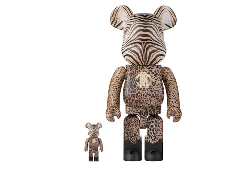 Bearbrick Macau 2023 x Roberto Cavalli 100% & 400% Set - US