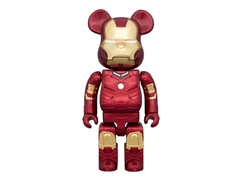 BE@RBRICK IRON MAN3 400%　アイアンマン３ 400％ Iron Man - Mark III- Bearbrick 400 | Medicom Toy Store