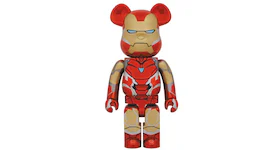 Bearbrick Marvel The Infinity Saga Iron Man Mark85 1000% Chrome
