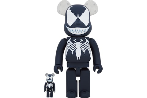 アメコミ SPIDER-MAN VENOM BE@RBRICK 400% Bearbrick Marvel Venom The Amazing Spider-Man 100% & 400