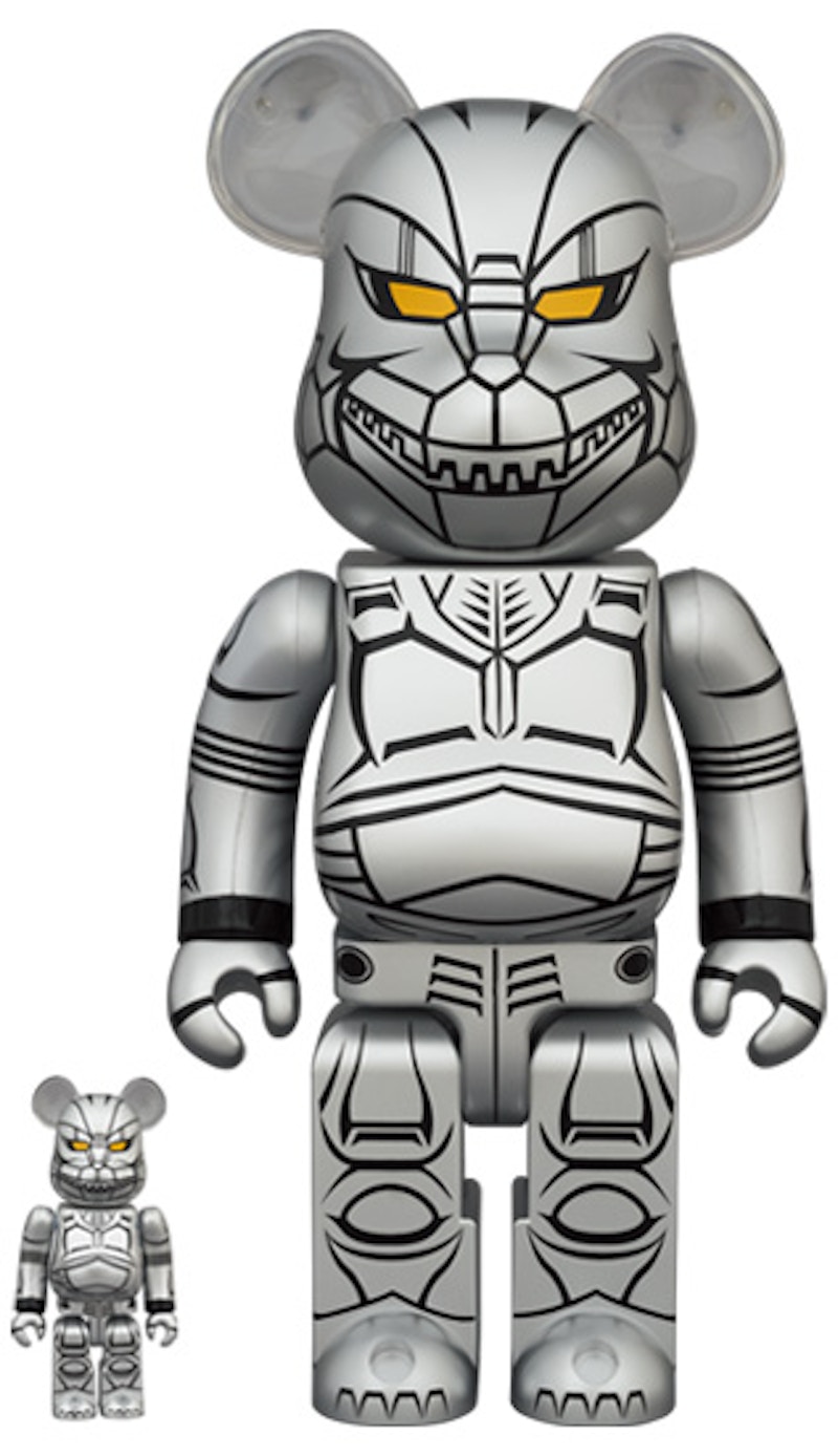 Bearbrick Mechagodzilla 100% & 400% Set - US