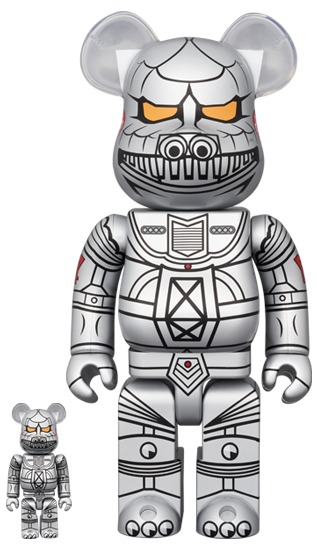 Bearbrick Mechagodzilla (1974) 100% & 400% Set